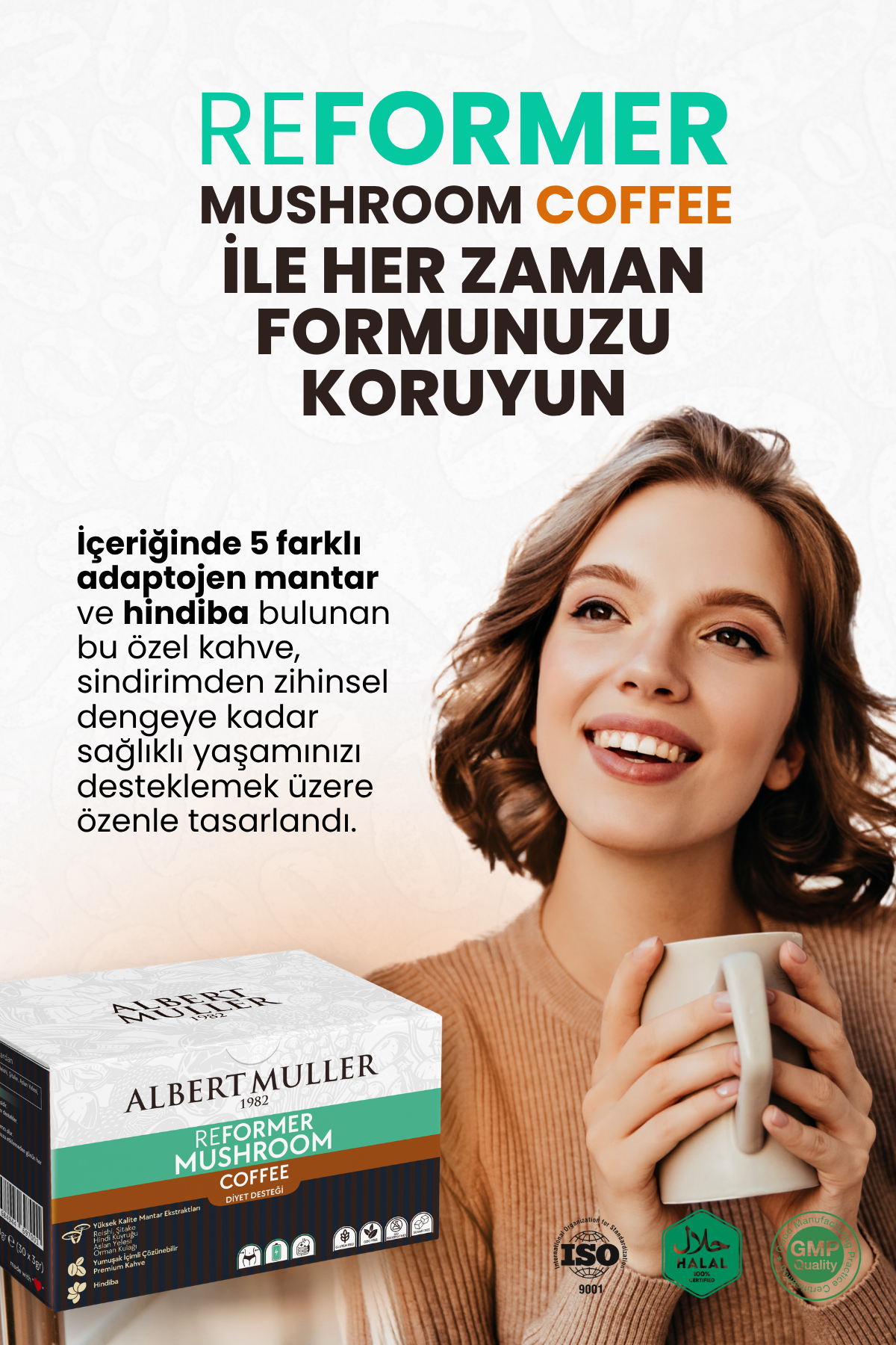Tanışma Paketi Reformer Mushroom Coffee (15 Adet)