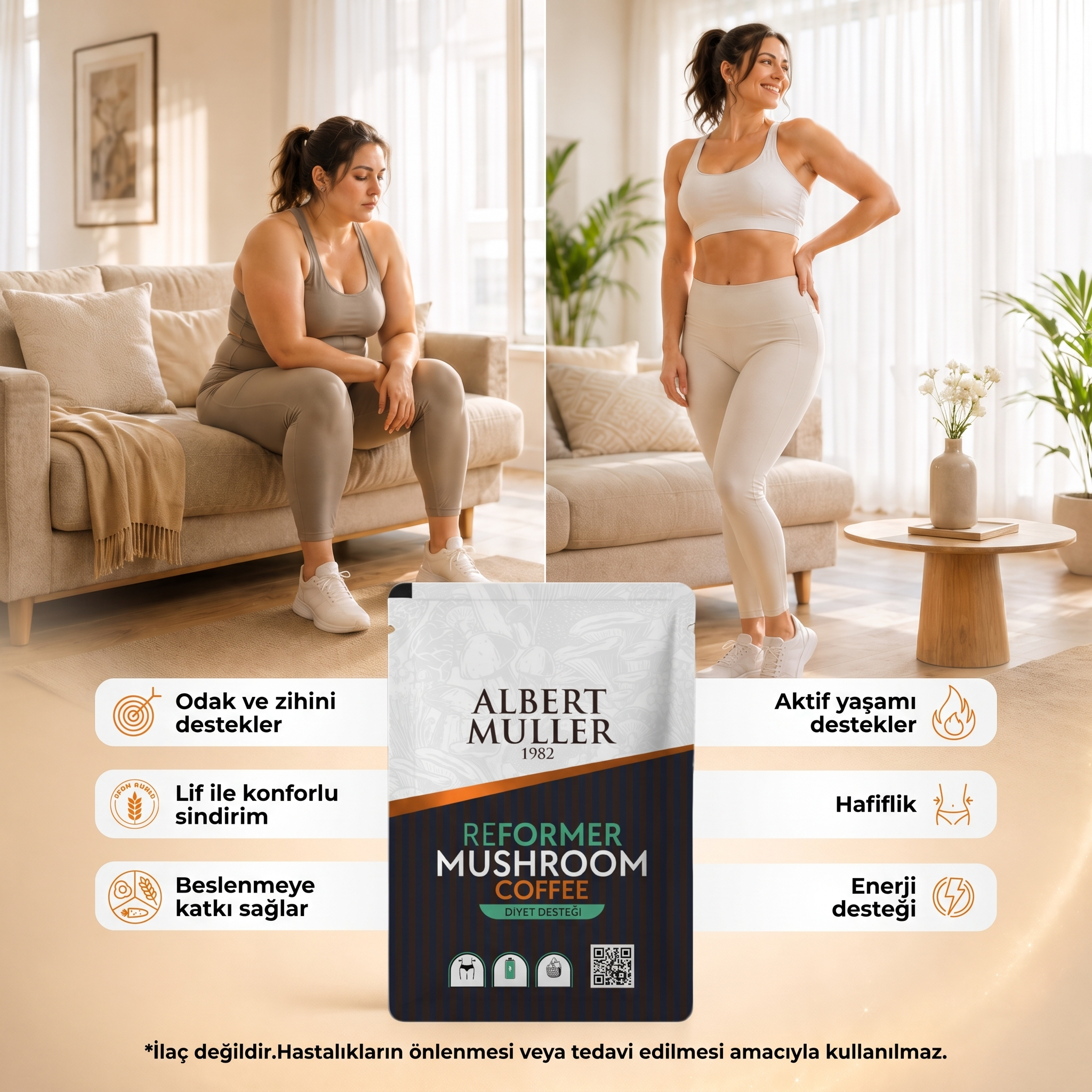 Reformer Mushroom Coffee kare ürün görseli 7