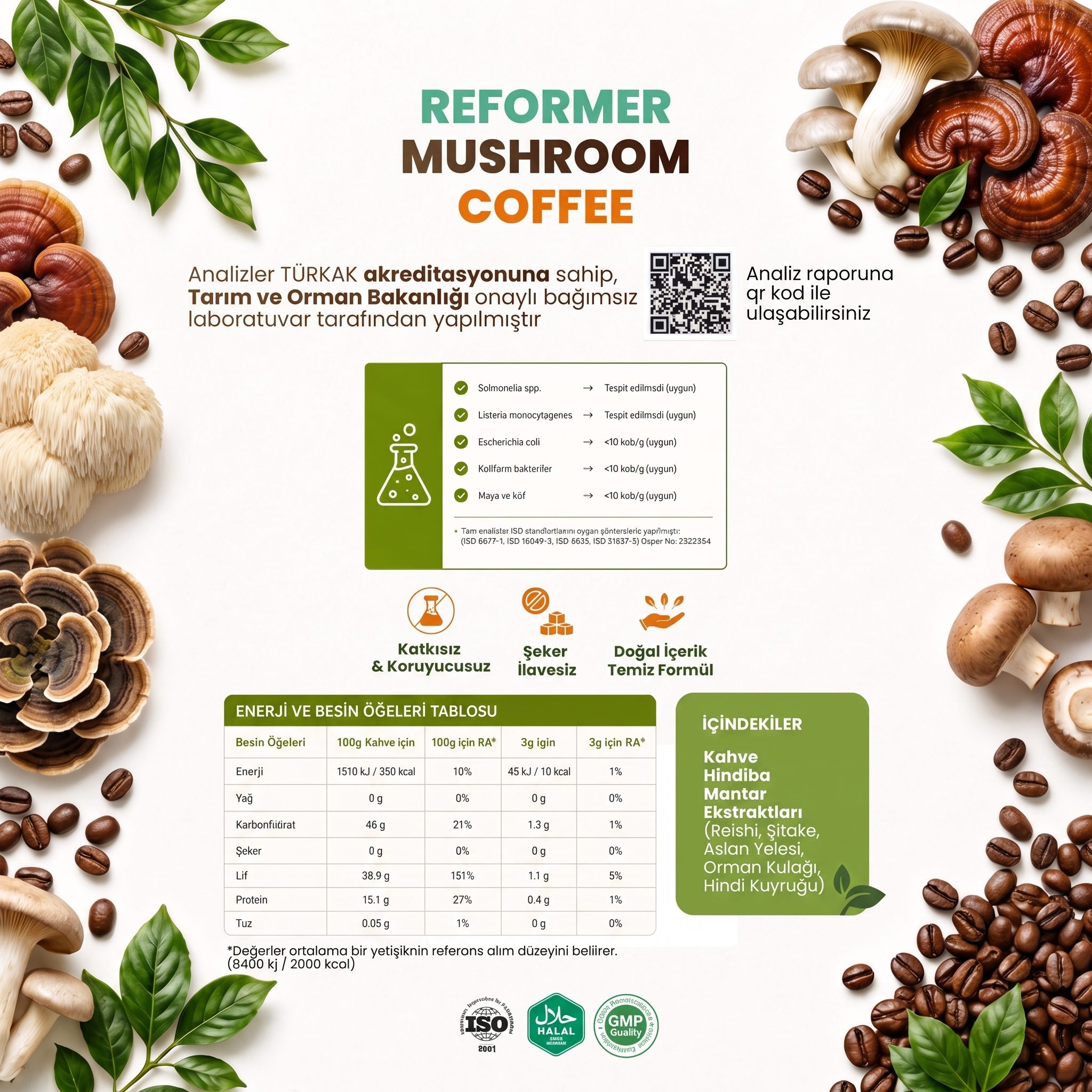 Reformer Mushroom Coffee kare ürün görseli 8